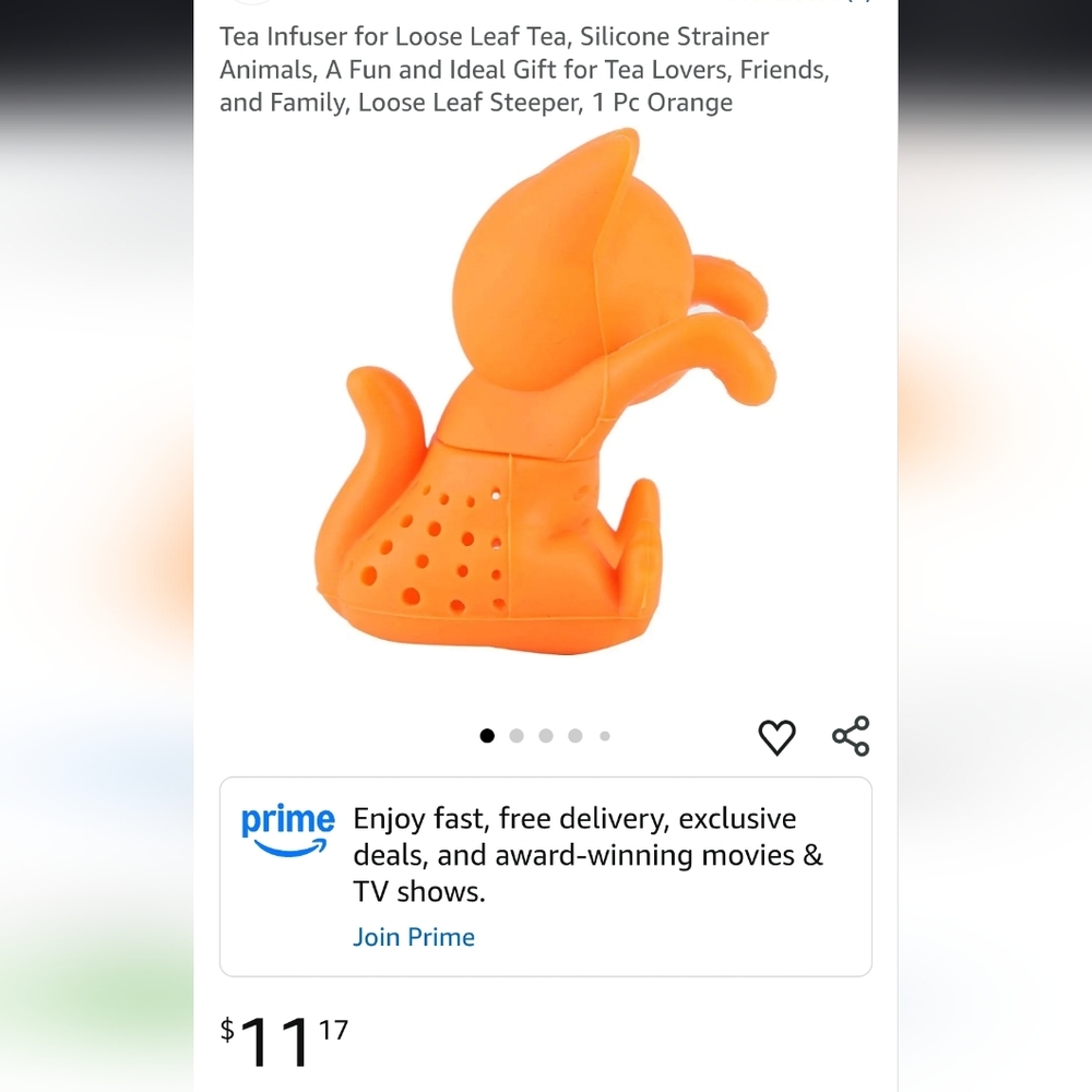 Kitten Tea Infuser - Picture 10 of 11
